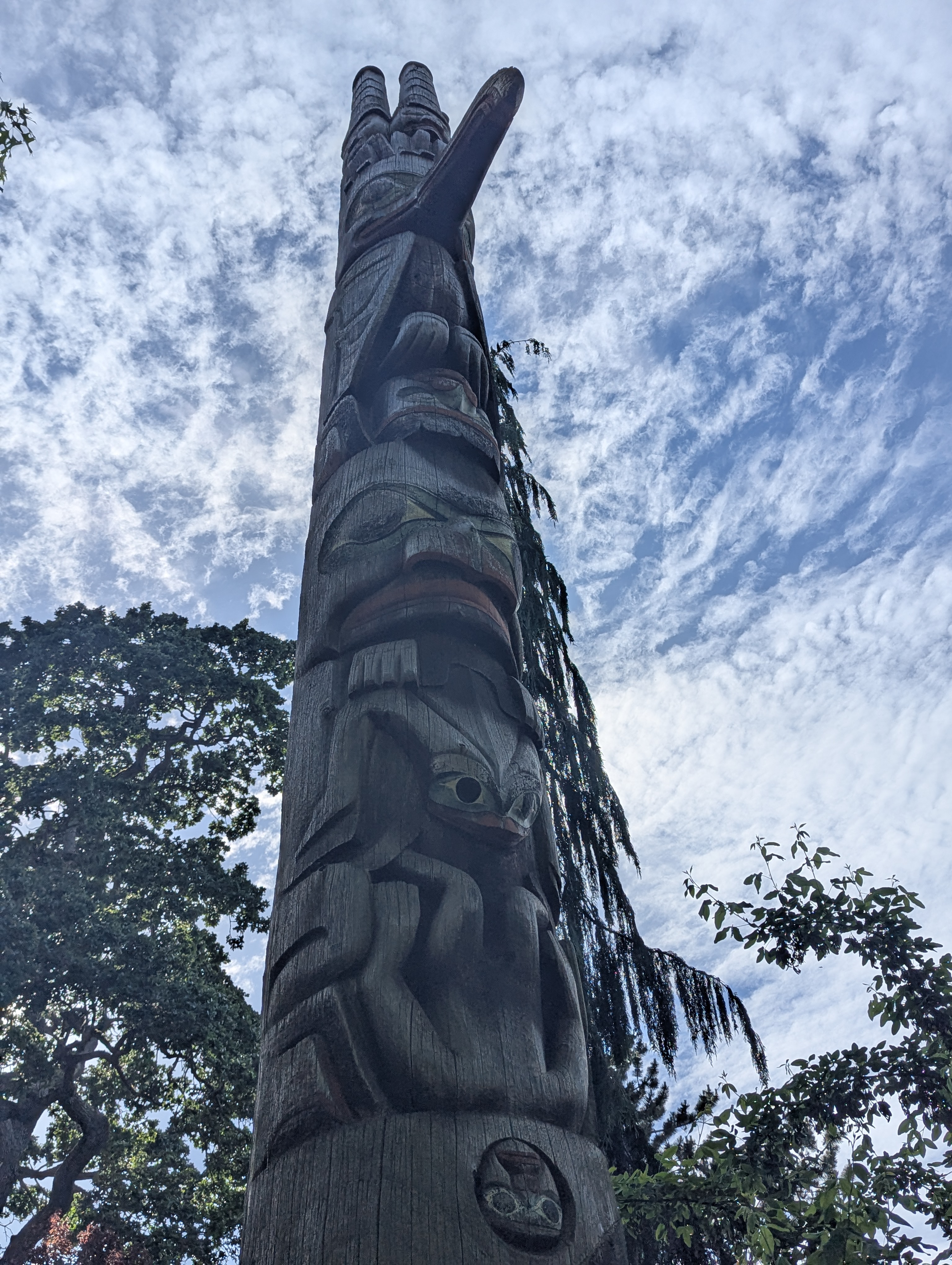 Birthday Trip to Canada, Thunderbird Park, Victoria, Vancouver Island